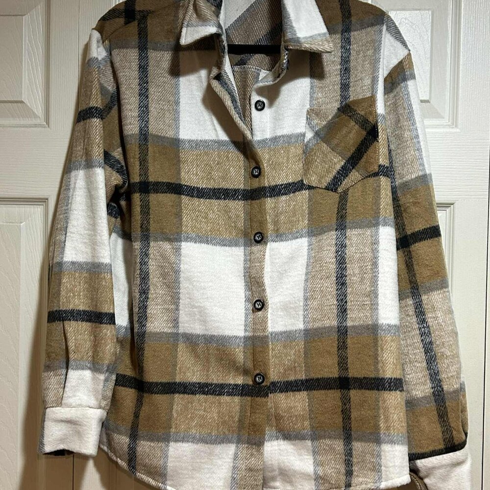 Plaid Flannel Shacket